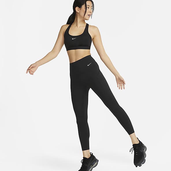 Nike Universa 女款中度支撐型高腰九分附口袋內搭褲