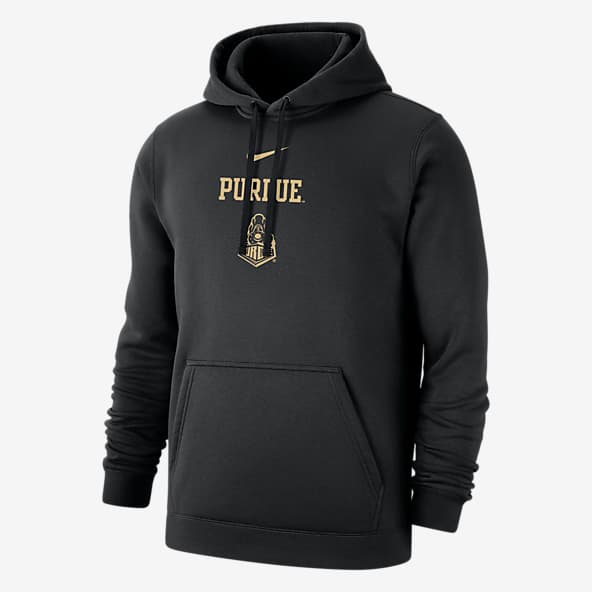 Nike Mens Black & Gold PURDUE Dri-Fit Full Button Replica