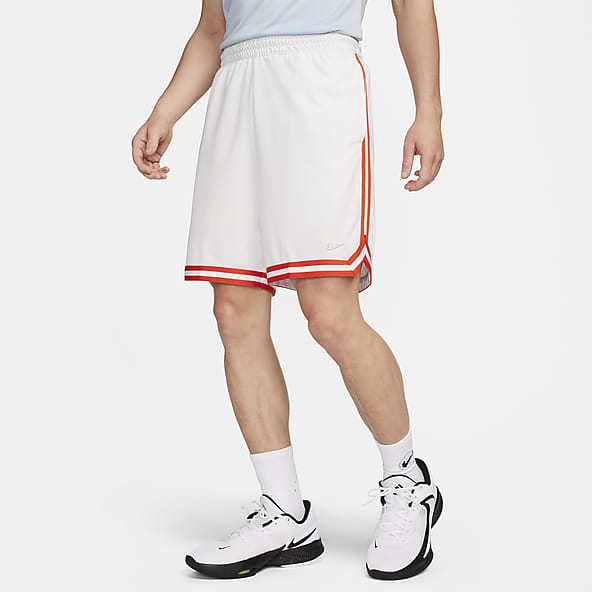 All white top nike shorts mens
