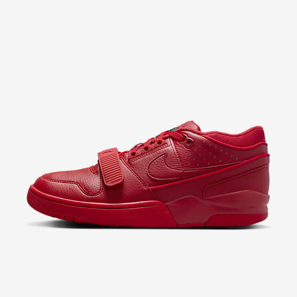 All red sales nike mens shoes