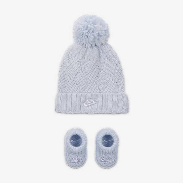 Nike Nike Baby (0-9M) Cable Knit Hat and Booties Set