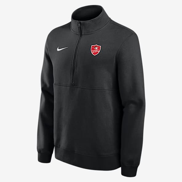 Nike College Club Fleece (Winston-Salem State University) Men's 1/4 Zip Top