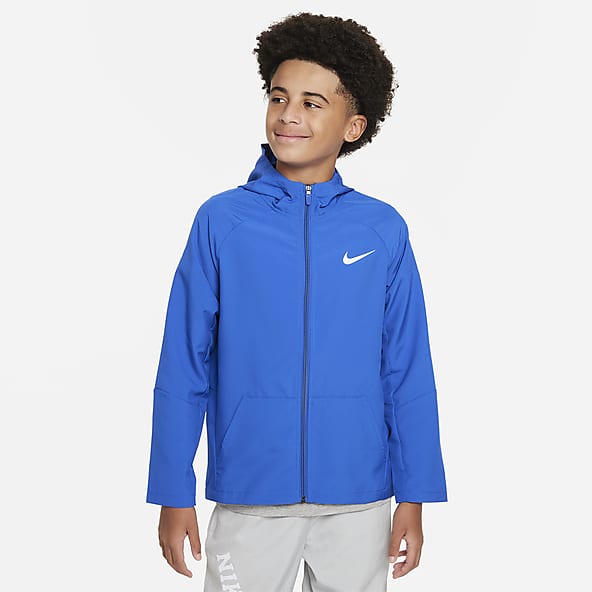 Blue Jackets & Vests. Nike JP