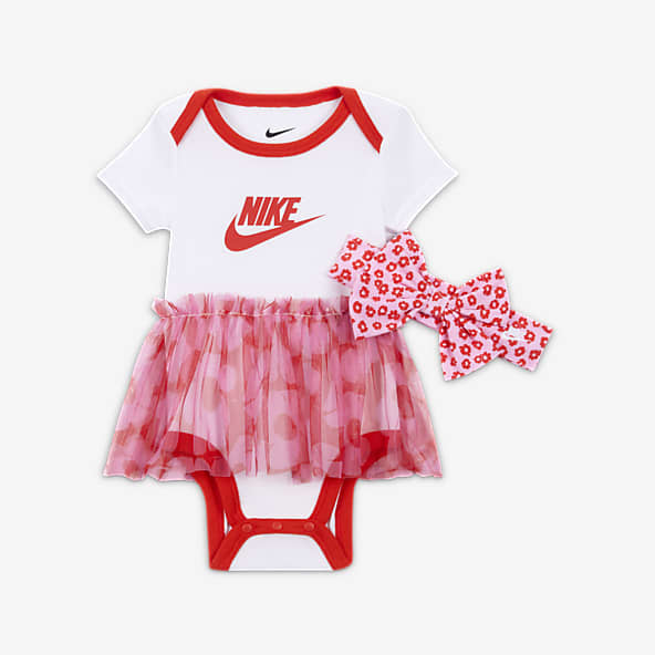 Nike Baby Girl Fleece Tunic Sweatshirt and Leggings 2 Piece Set  (C_H(06H111-GEH)/P, 6 Months): Clothing, Shoes & Jewelry 