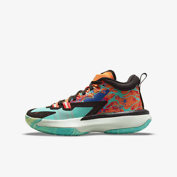 nike shoes with orange swoosh