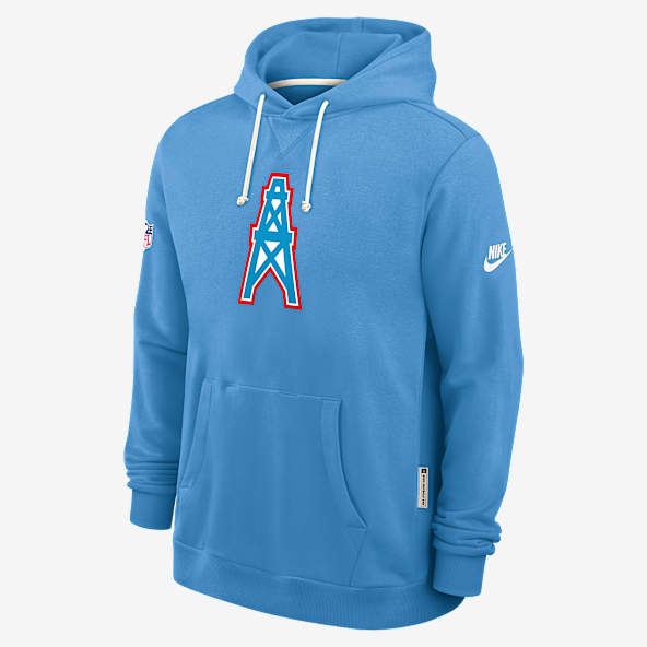Tennessee Titans Alt Offensive Set Play Sideline Sudadera con gorro sin cierre Nike Dri-FIT de la NFL para hombre