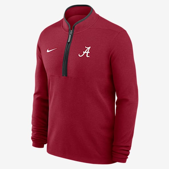 Alabama Victory Alabama Victory Men's Nike Dri-FIT College 1/2-Zip Long-Sleeve Top