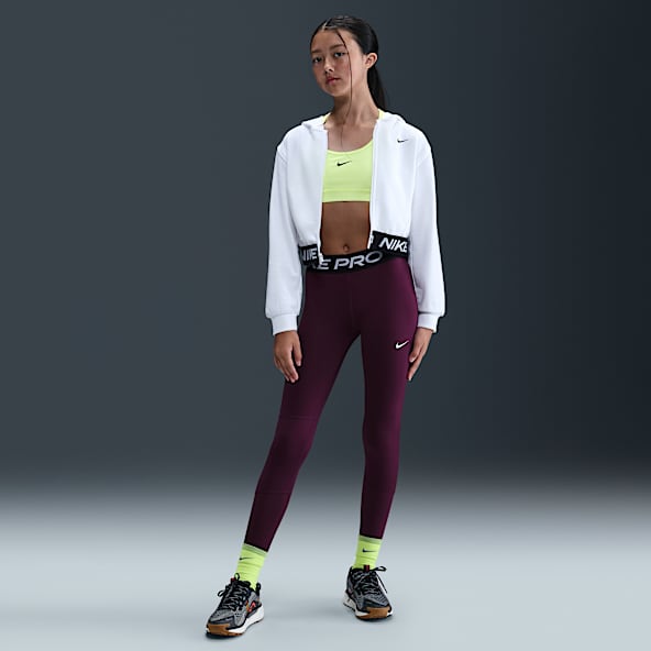 Nike Pro Dri-FIT Older Kids' (Girls') Leggings