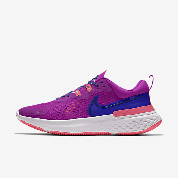 pink and purple nike shoes