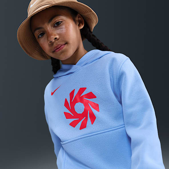 Erling Haaland Club Fleece Fußball-Hoodie für ältere Kinder