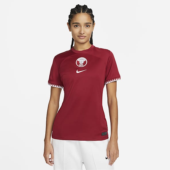 Vermelho Futebol Camisolas de manga curta. Nike PT