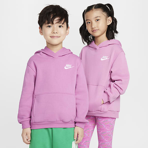 Ninos Under 50 Rosa Sudaderas con gorro. Nike US