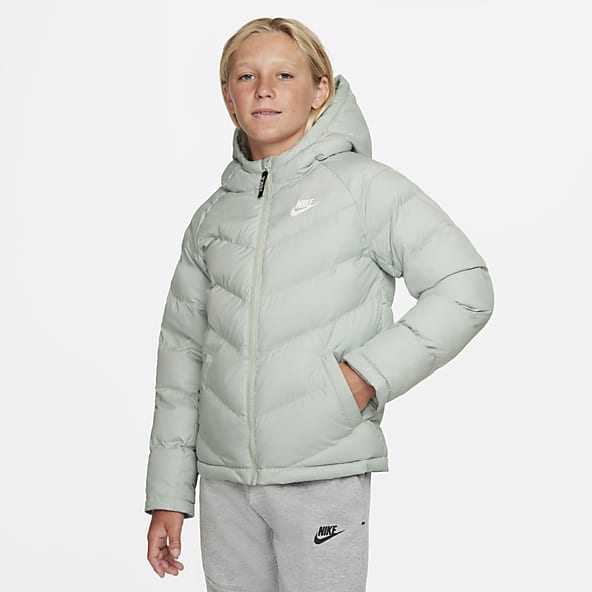 long padded jacket nike