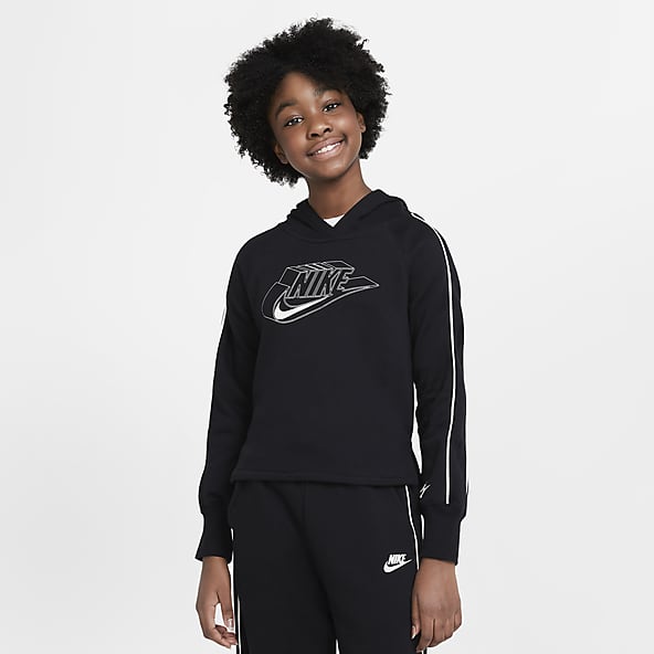 nike black hoodie girls