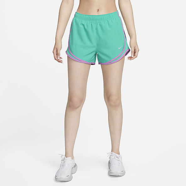 Nike Dri-FIT Tempo Big Kids' (Girls') Running Shorts in Green - ShopStyle