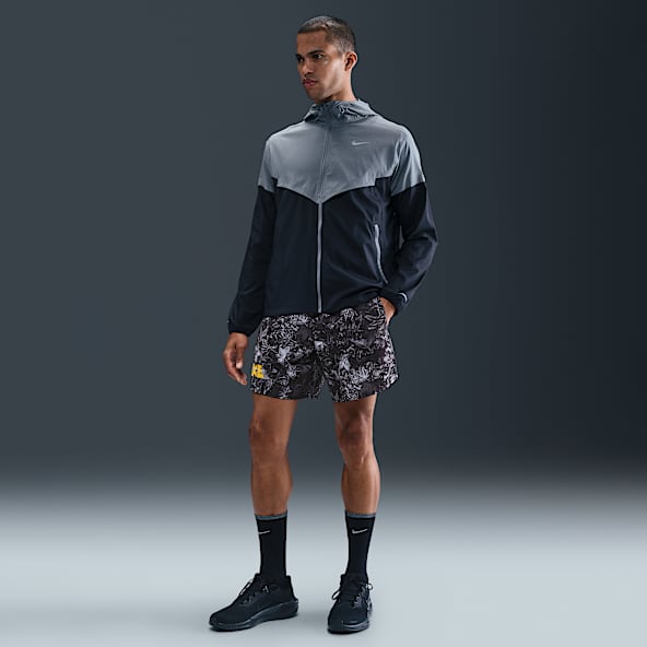 Nike Stride Shorts de correr Dri-FIT con estampado de 18 cm con forro de ropa interior para hombre