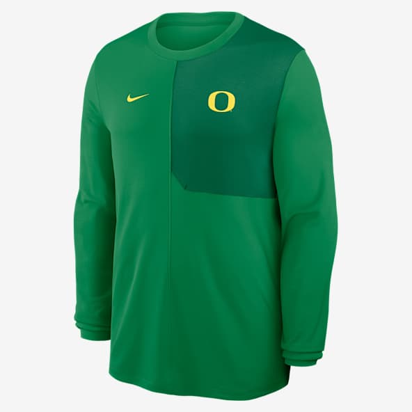 Oregon Sideline Coach Men's Nike Dri-FIT College Long-Sleeve Top