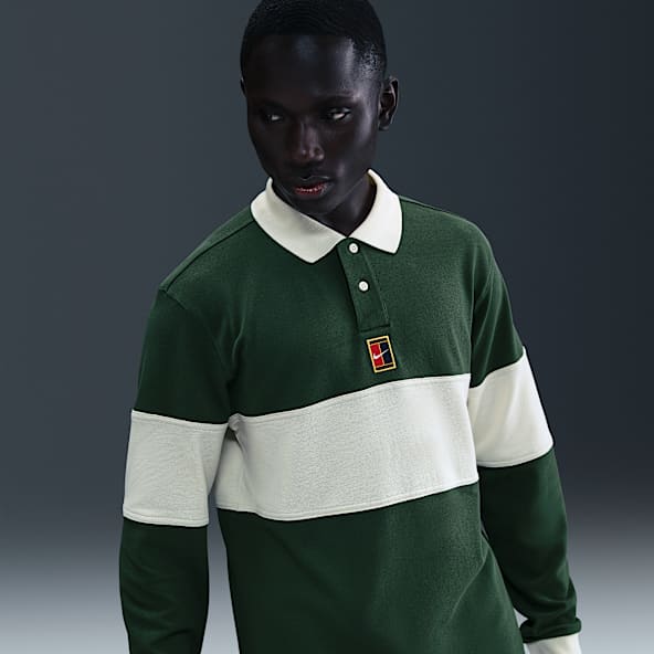 NikeCourt Heritage Men's Tennis Long-Sleeve Polo