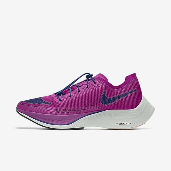 purple and pink nikes