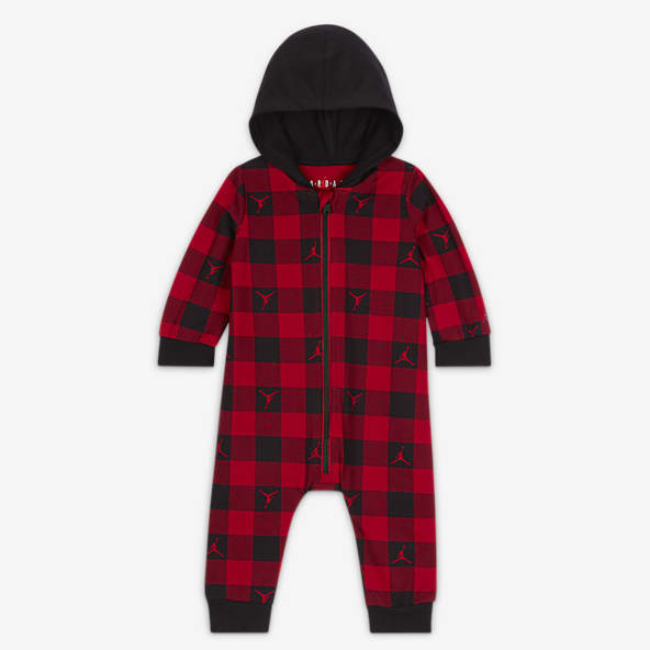NikeJordan Jumpman Holiday Plaid Coverall Baby (3-6M) Coverall