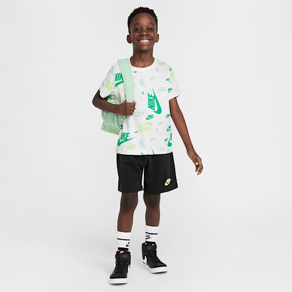 Nike Ensemble t-shirt imprimé et short en molleton léger pour enfant