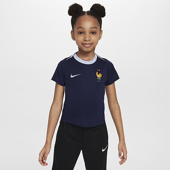 FFF Academy Pro Camiseta de fútbol de manga corta Nike Dri-FIT - Niño/a pequeño/a