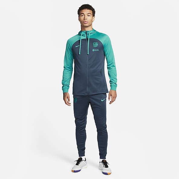 Nike shorts tracksuit set in washed blue