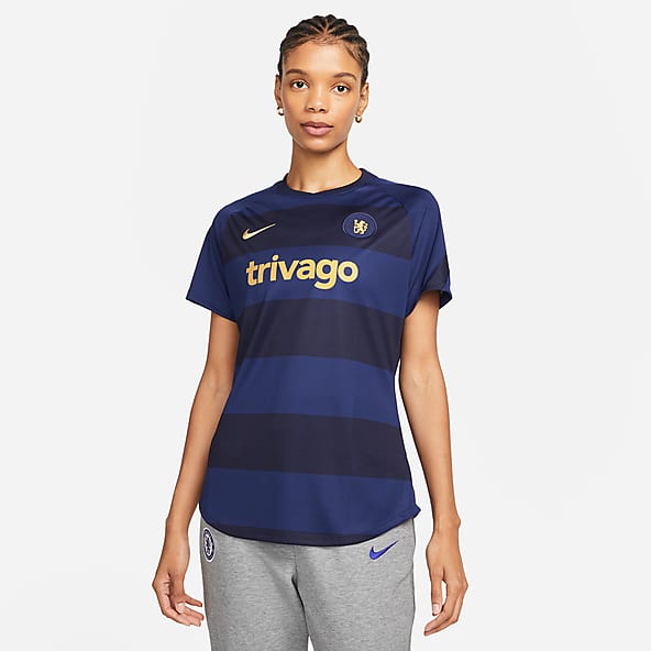 Everton FC Women's T-Shirt Football Official COYB T-Shirt Grey New