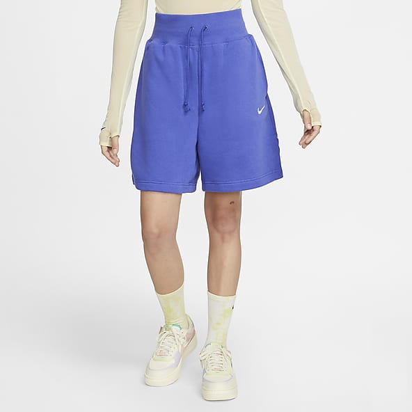 Sportswear High Waisted Blue Shorts. Nike.com