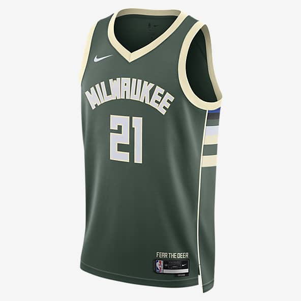 Milwaukee Bucks Nike x Filip Pagowski Men's NBA T-Shirt.