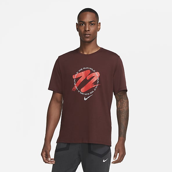 nike hooded running top