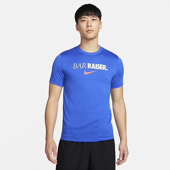 Mens Blue Tops T Shirts. Nike JP