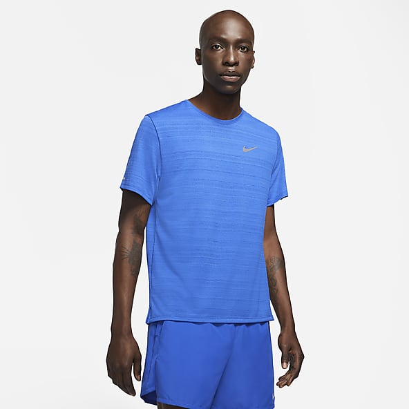 Blue Miler Running Clothing. Nike GB