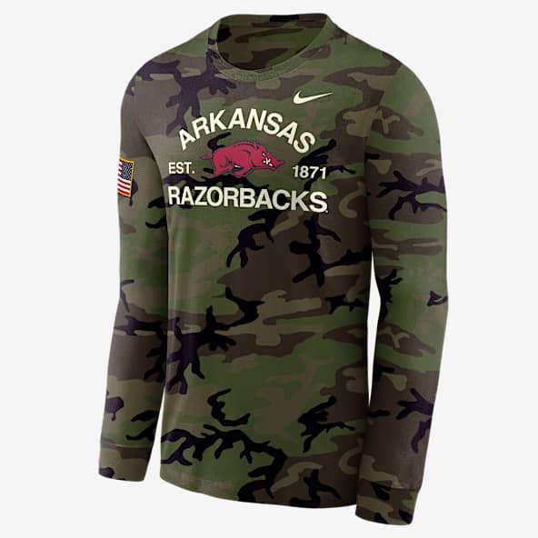 Arkansas Razorbacks Legend Arkansas Razorbacks Legend Playera de manga larga Nike Dri-FIT para hombre