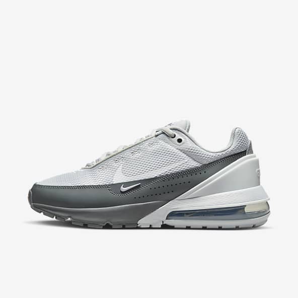 Grey nike air max shoes on sale