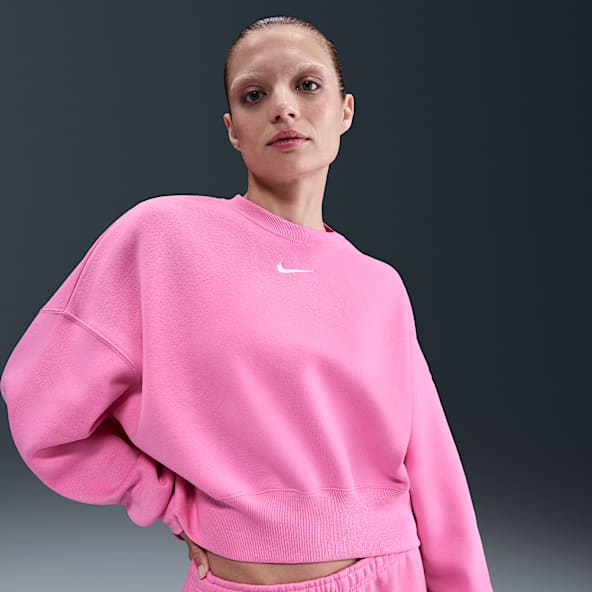 Nike Sportswear Phoenix Fleece Sudadera de cuello redondo sin cierre extra oversized para mujer