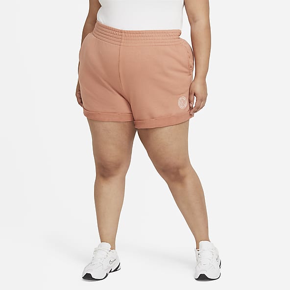 nike women's plus size shorts