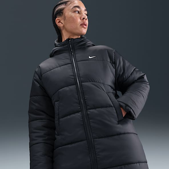 Nike Sportswear Classic Therma-FIT ruimvallende parka met capuchon voor dames