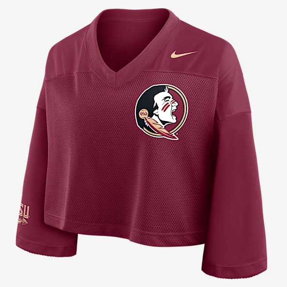 Florida State Jersey Women's Nike Dri-FIT College Cropped Top