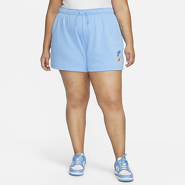 nike red white and blue women's shorts