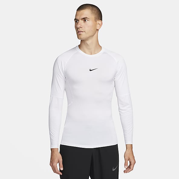 Nike Pro Compression Long Sleeve T-Shirt White