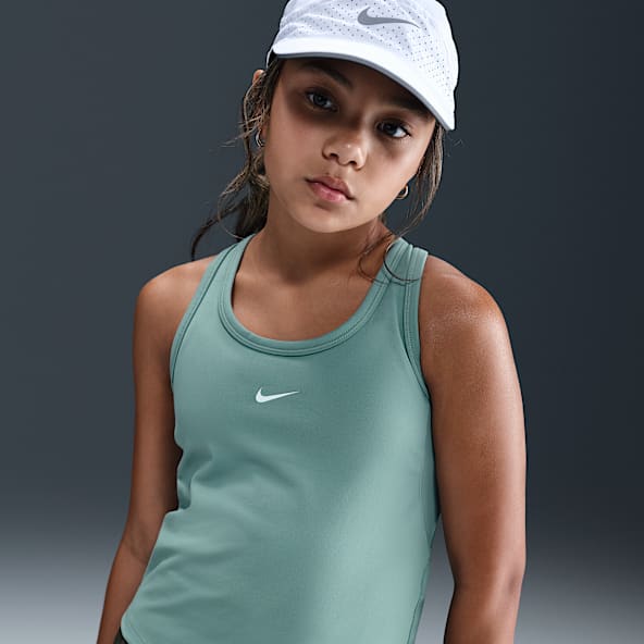 Nike One Fitted Big Kids' (Girls') Dri-FIT Tank