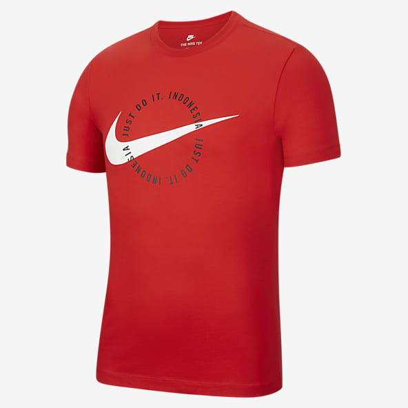 Red Tops & T-Shirts. Nike SG
