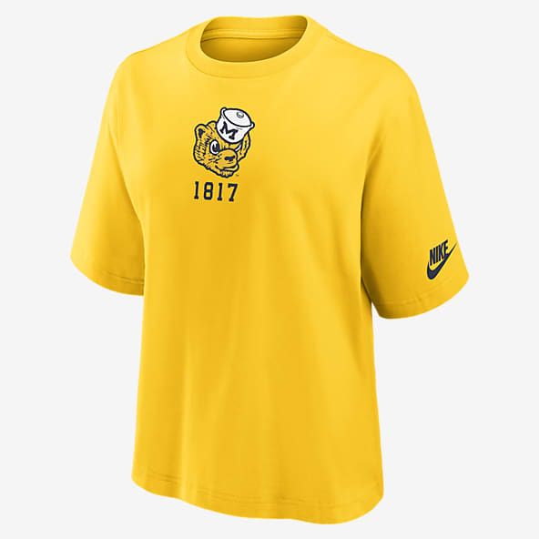 Michigan Wolverines Legacy Established Boxy Women's Nike College T-Shirt