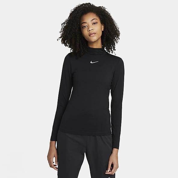 Polera manga larga nike mujer Clearance