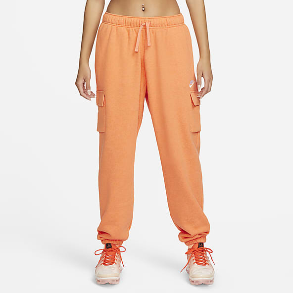 nike women's mid rise oversized cargo sweatpants