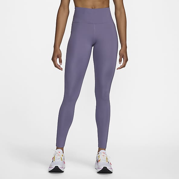 Nike One Women's Desert Berry Glitter Printed MR Leggings (DX6389-667) 1X/2X/3X