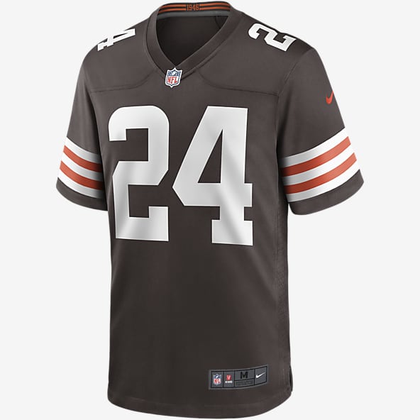 NFL Cleveland Browns (Nick Chubb) Men's Game Football Jersey