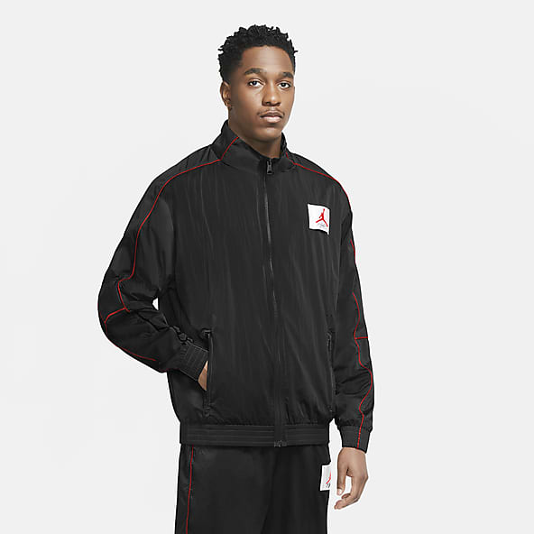 nike men's windbreaker black