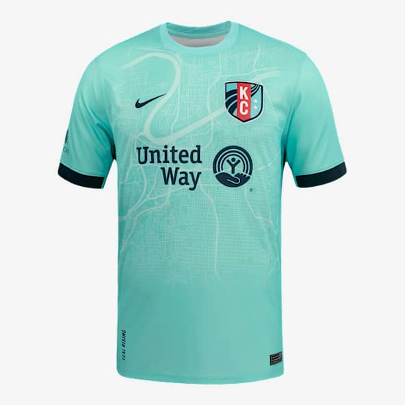 Debinha de Oliveira KC Current 2025 Stadium Away Men's Nike Dri-FIT NWSL Replica Jersey
